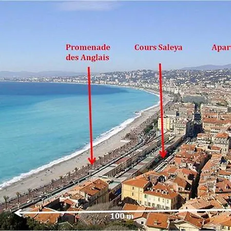 Pref 2 - F4 - Vaste Et Bourgeois ,3 Chambres, Ascenseur, Vx-nice Nice